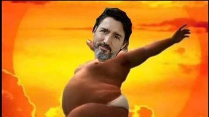 Justin Trudeau, The Fat Lyin' King.  😀😃😄😁😅😂🤣😈🦁🐷🐽