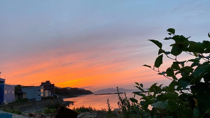 夕暮れどき……