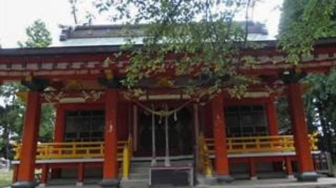 羽黒(はぐろ)神社 in 福島県福島市御山谷