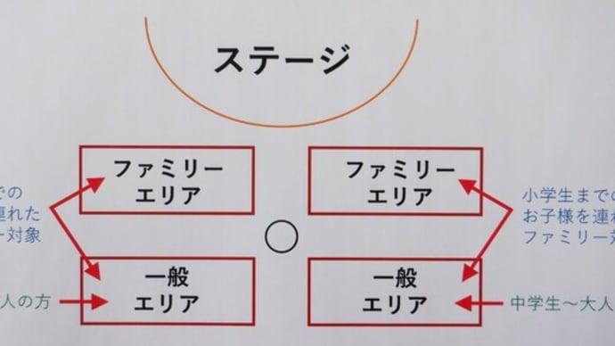 野外ステージ・ショーのルールが変わります