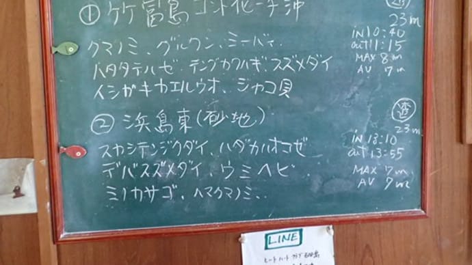 20220824ダイビングログ