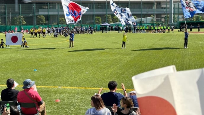 デフサッカー男子日本代表 VS 品川CCのエキジビションマッチ