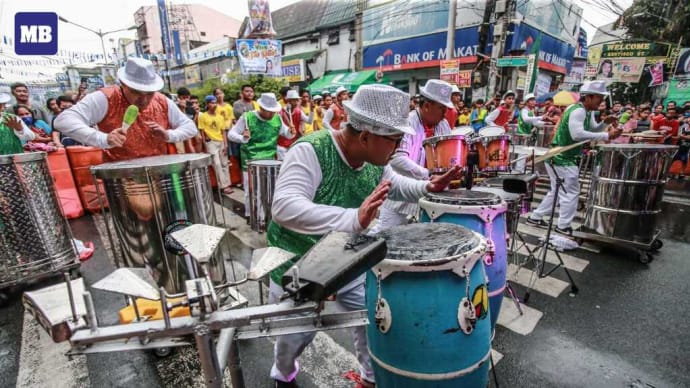 マニラの太鼓祭り