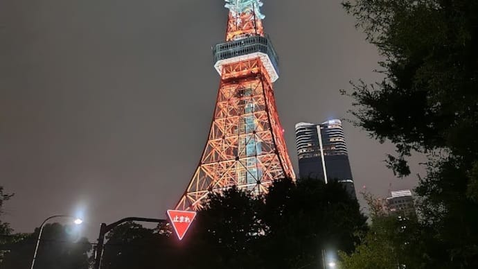 臨海(8)夜の東京タワー