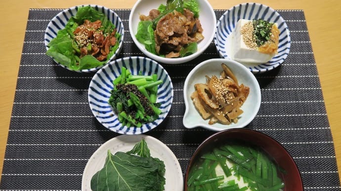 田舎定食、炊屋食堂の質素倹約一汁三菜、簡単安く旨く・・・庶民の味。