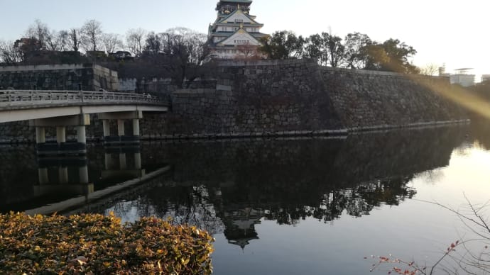 大阪城に行ってみた。