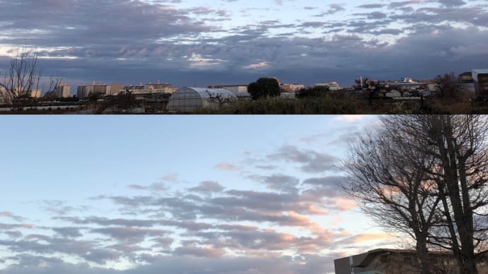 空がきれい!