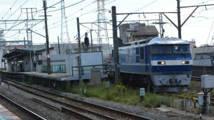 EF210-122(2099レ)【尻手駅:南武支線】 2022.10.4