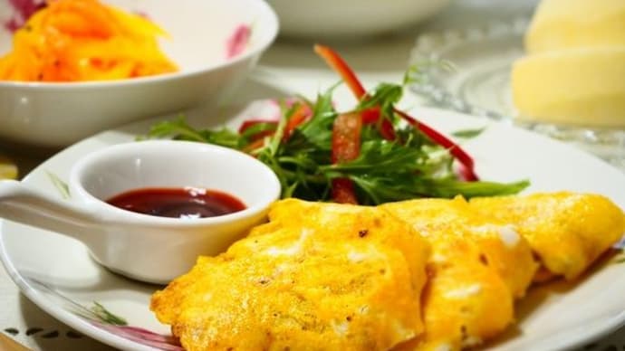 ♪たっぷり春野菜のシチュー&豚ヒレ肉のピカタ♪