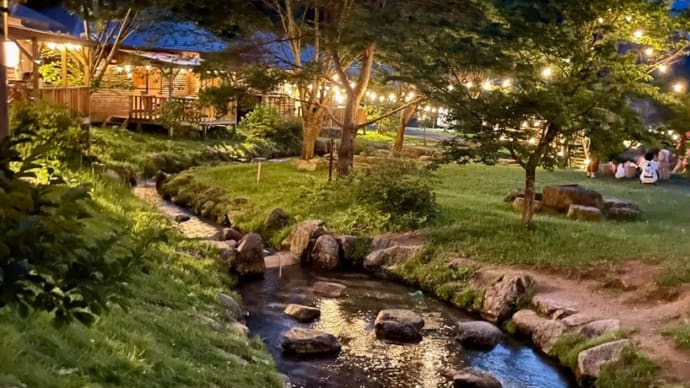 夏休み「 グランピング / ザランタンあば村」岡山県津山市阿波 240725