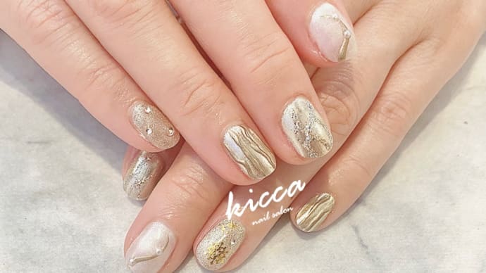 【Snow】 大人のゴールドニュアンス✨