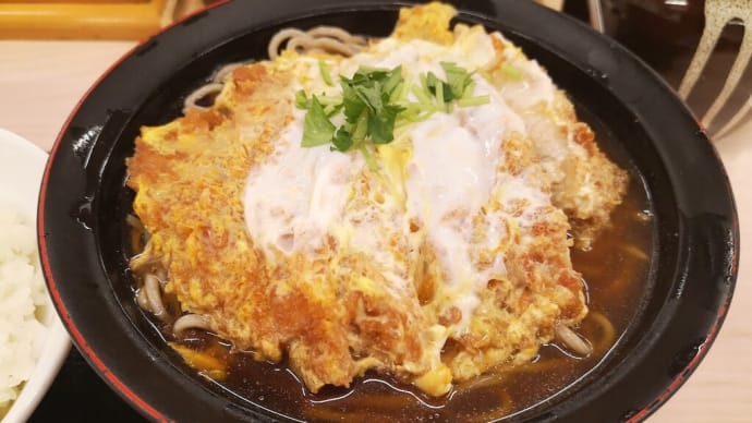 かつや(79)かつ煮 冷やしそば