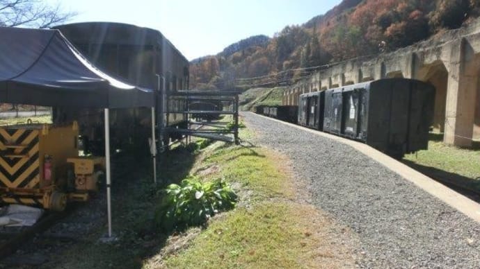 ゆるキャン△の聖地を行く46 その7 各務原なでしこの奥静大井川線貨車