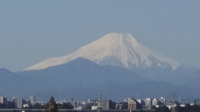 富士山とお月さま