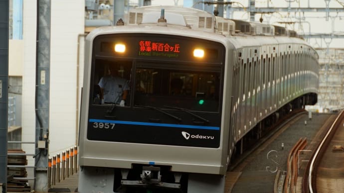 2024年6月13日 小田急 小田原線 東北沢 3957F 新百合ヶ丘行き