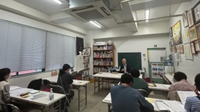 2025年4月12日(土)文章たっぷりコース第6期・第10回目の授業内容/高科正信先生