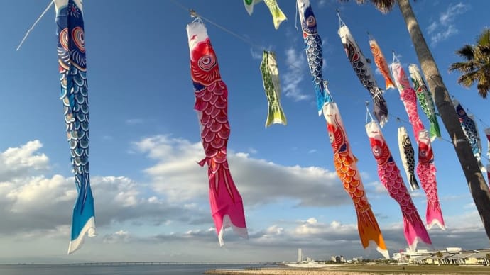 泉南ロングパークのこいのぼり