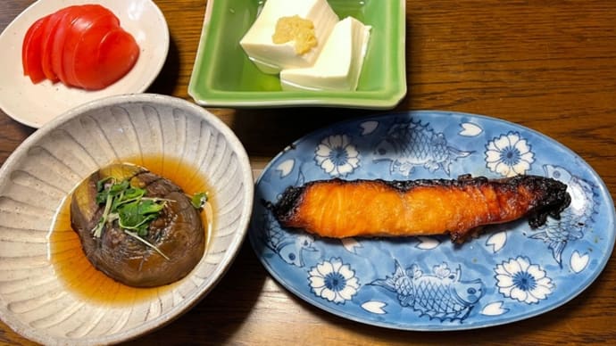 昨夜と今朝のおかず