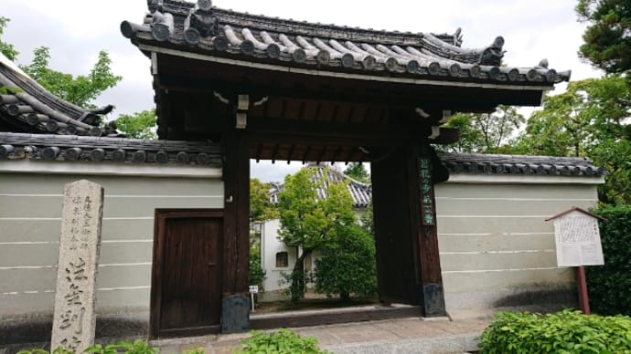 「法金剛院」〜極楽浄土を具現した" 蓮寺 "として名高い" 関西花の寺 二十五ヵ所霊場会 "の第十三番のお寺✨