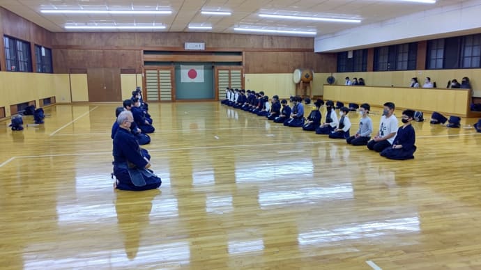 先生の見本の打ち ~活人剣について