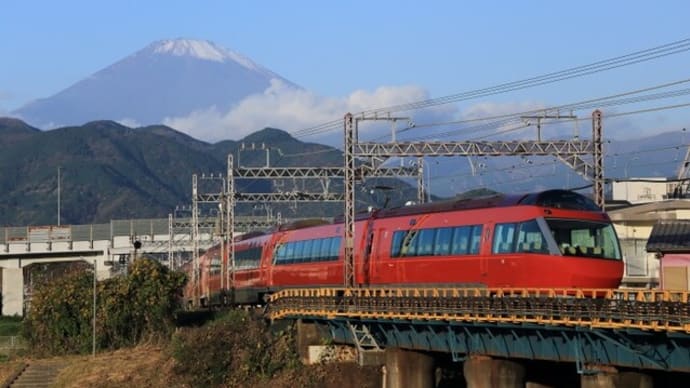 鉄道富嶽三十六景其之十八　相州大井
