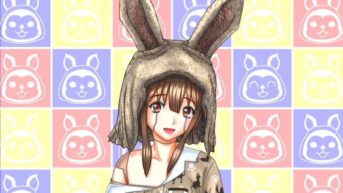 イラスト④リリーパ族風コスプレなキャス娘