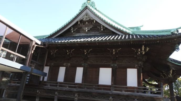 経栄山題経寺(柴又帝釈天) 帝釈堂北面破風 彫懸魚(ほりげぎょ)