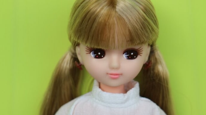 お人形教室スペシャルリカちゃんx2024年4月ファッションコレクション 綿クレープワンピース