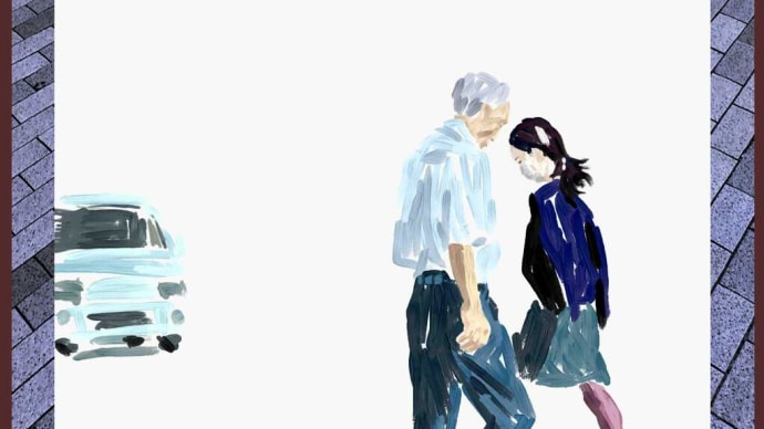 People going across a street 6316/横断する人々