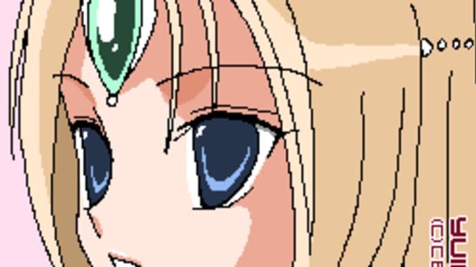らくがき・蒼姫