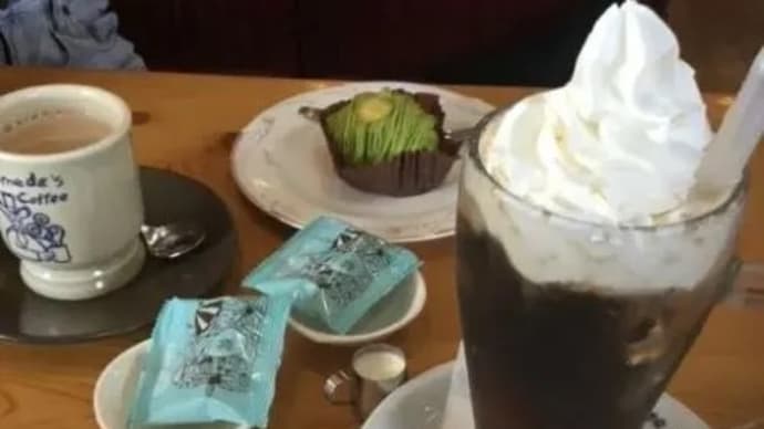 iPhoneに残っていたコーヒーの画像