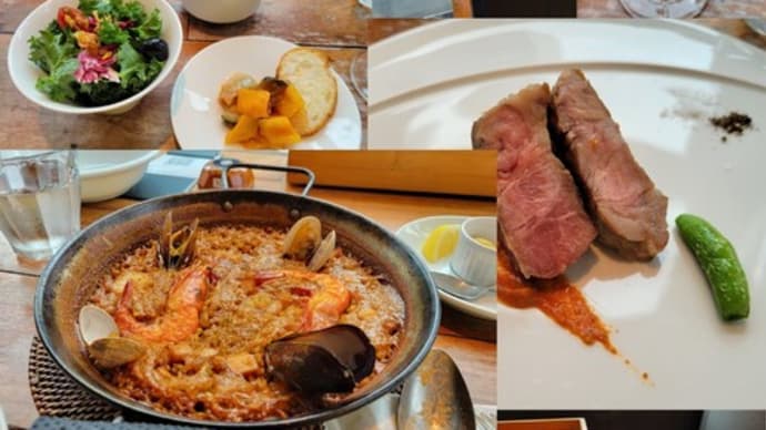 スペイン料理と三の丸尚蔵館