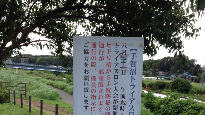 雨の合間に