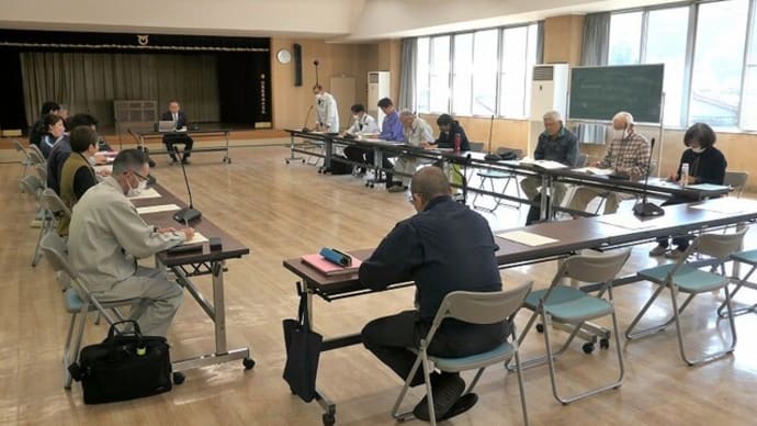 生坂農業未来創りプロジェクト会議&松本広域連合正副広域連合長会議&高津屋森林公園上空からの風景