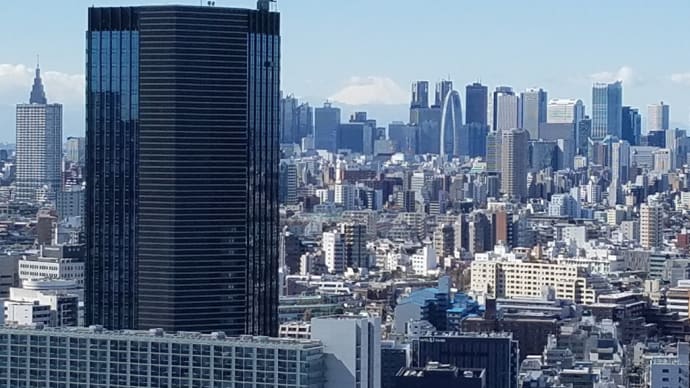 富士山@文京シビックセンター25階展望ラウンジ