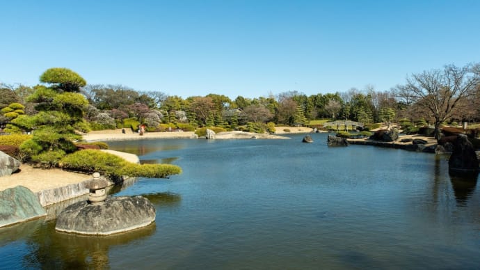 2023雨水　日本庭園・花田苑より