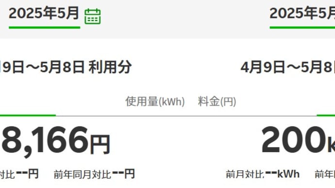 楽天でんき への切り替えは失敗みたい
