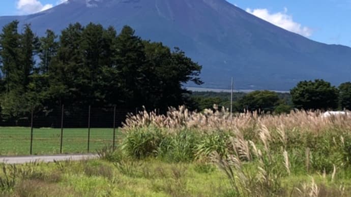 山中湖へドライブ