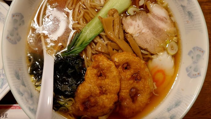 プラッとドライブがてら土浦の町中華、福来軒でれんこんラーメンをいただきました