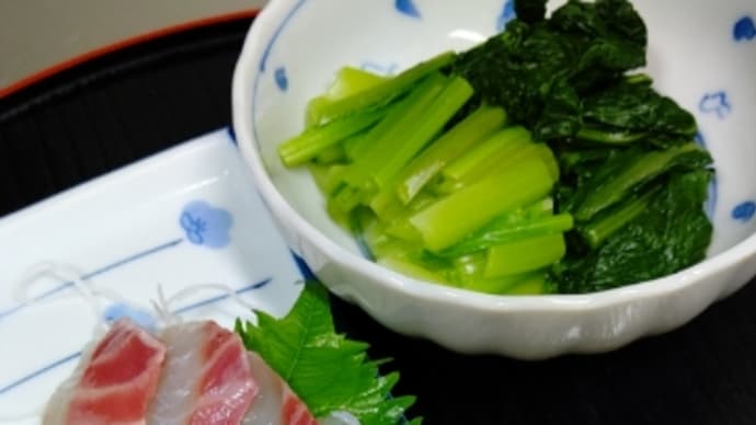 うちのごはん お刺身にしました。