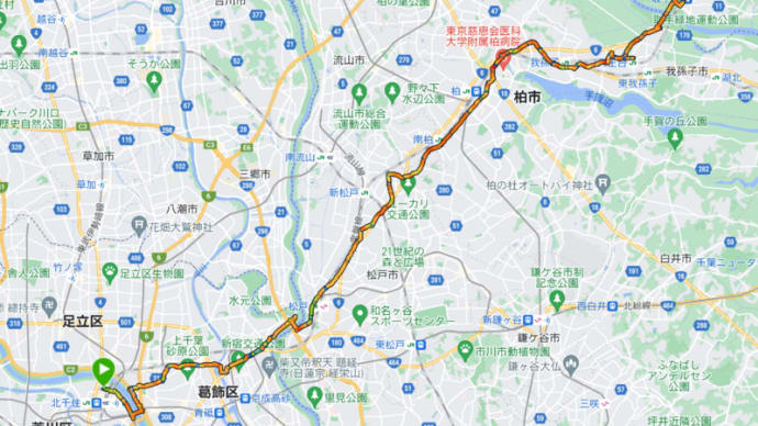 旧水戸街道を行く 千住宿~取手宿