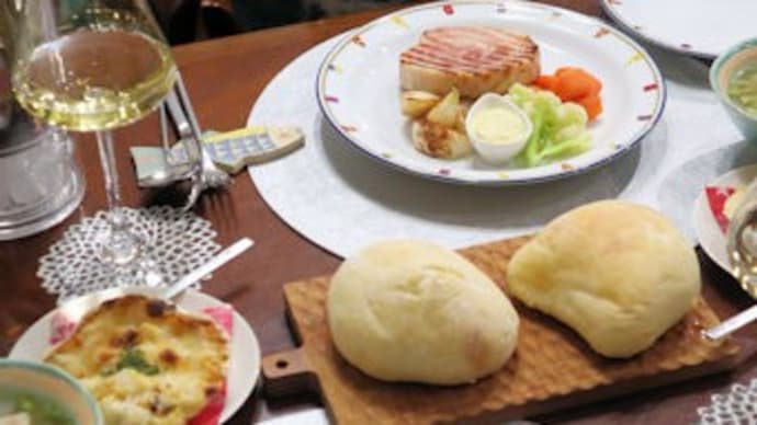 ベリーハムステーキ