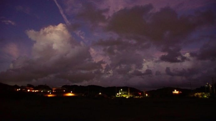 夜の空