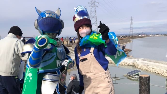 兵庫県の天満大池クリーン作戦!