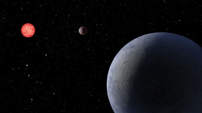 太陽よりも表面温度が低い星“赤色矮星”を公転する惑星の3分の1は、表面に液体の水が存在できるようです