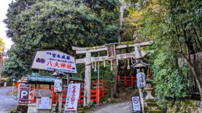 【八大神社】『ウォーキング』“紅葉狩り” 京都市