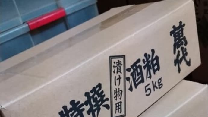 酒粕入荷!