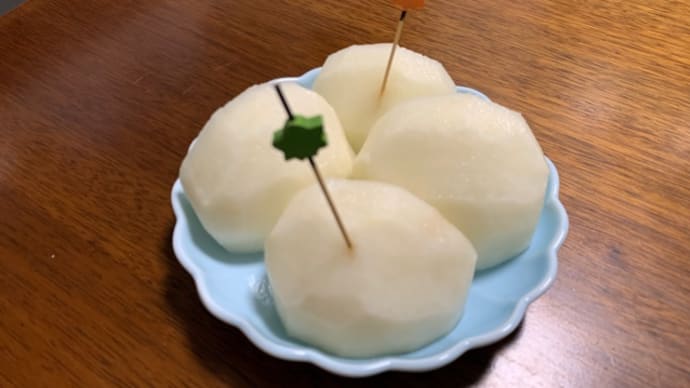 梨の季節の始まりに