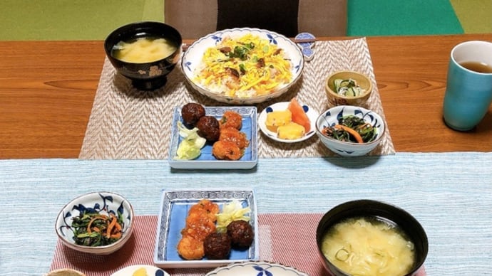 レンコンと鶏ミンチでミートボール