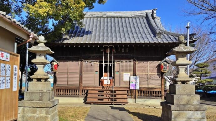 我が家から近い神社
